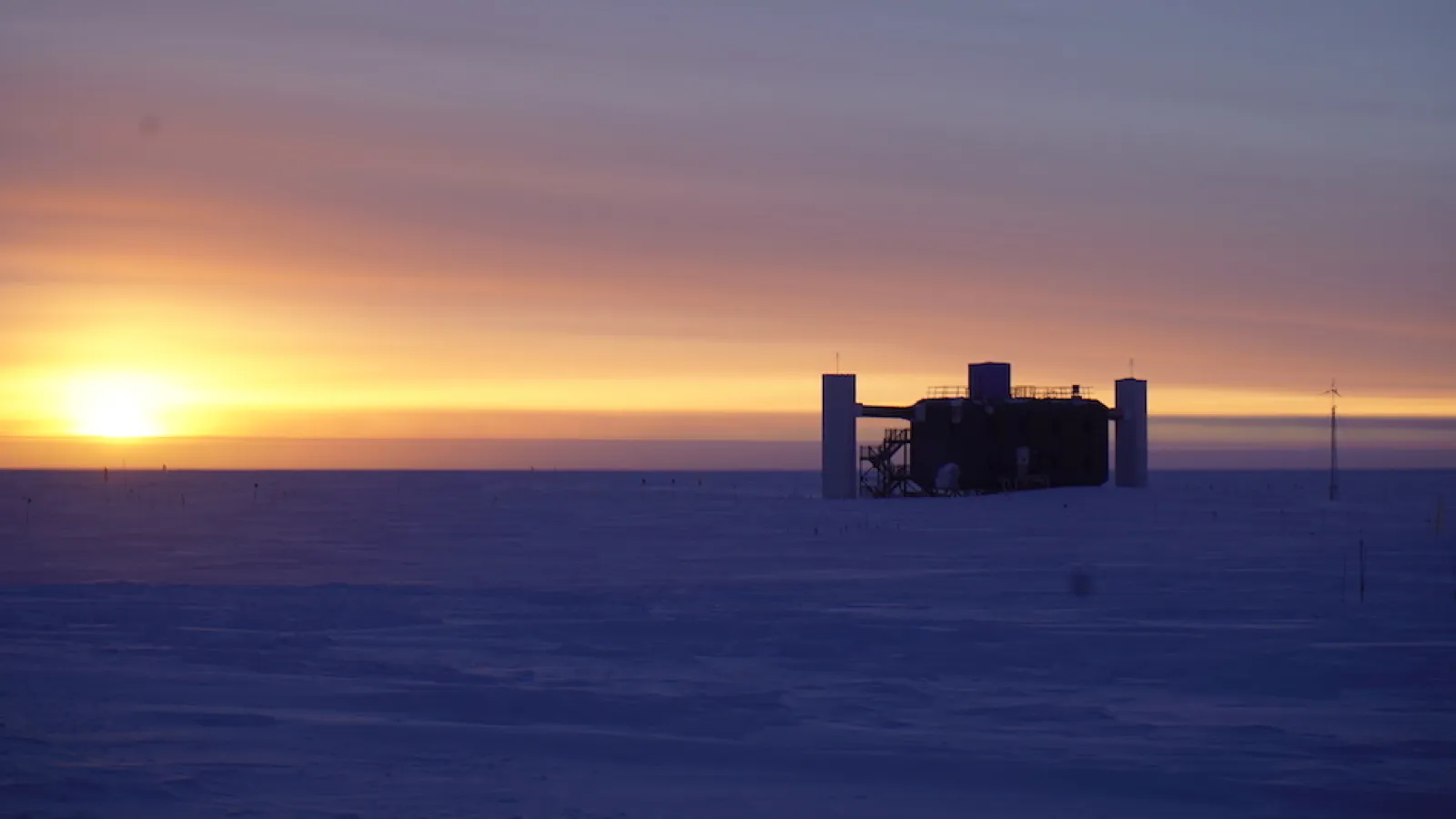 ICeCube Exploration Site in the Antarctic