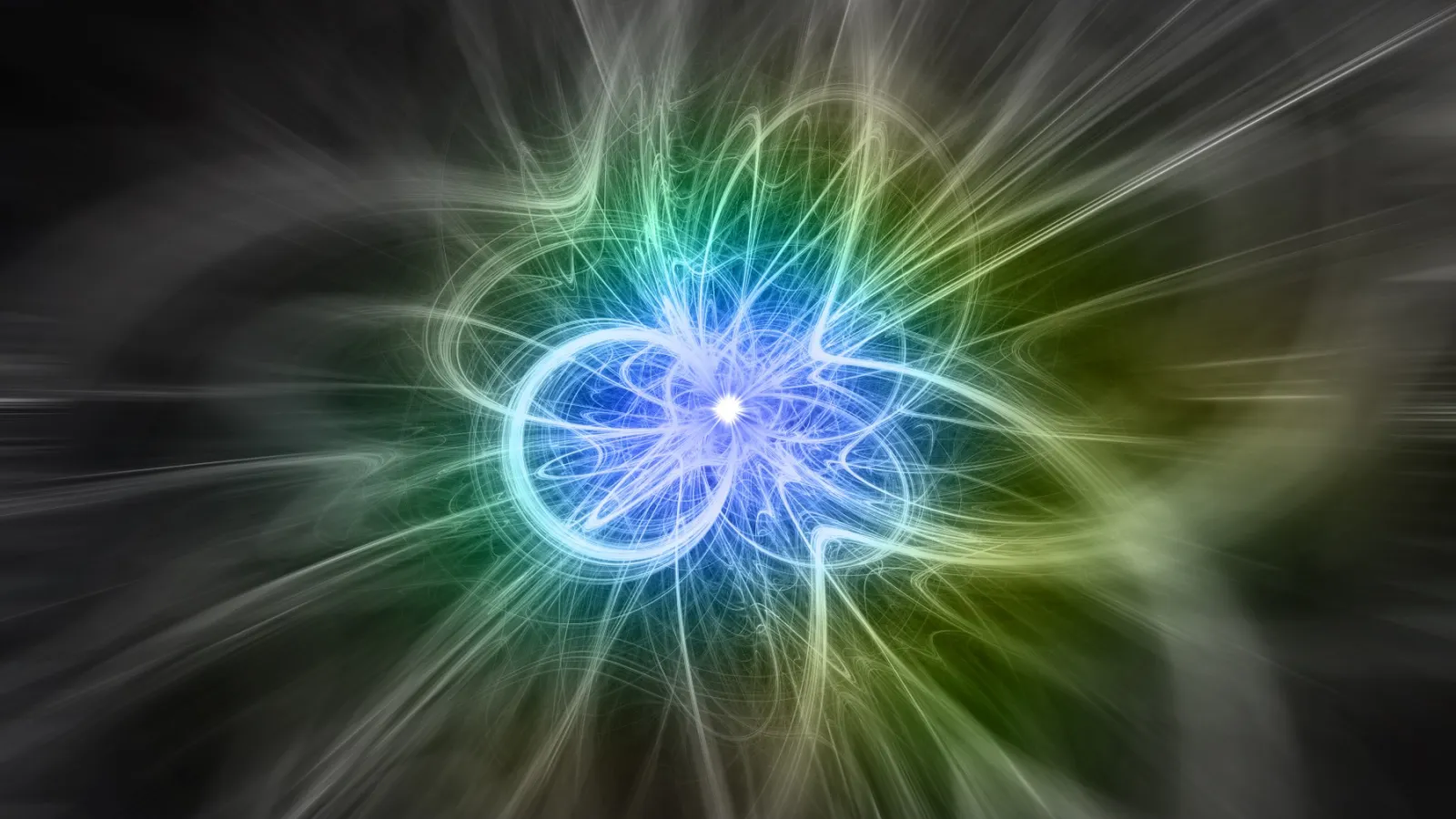 An artist's rendition of neutrino activity.