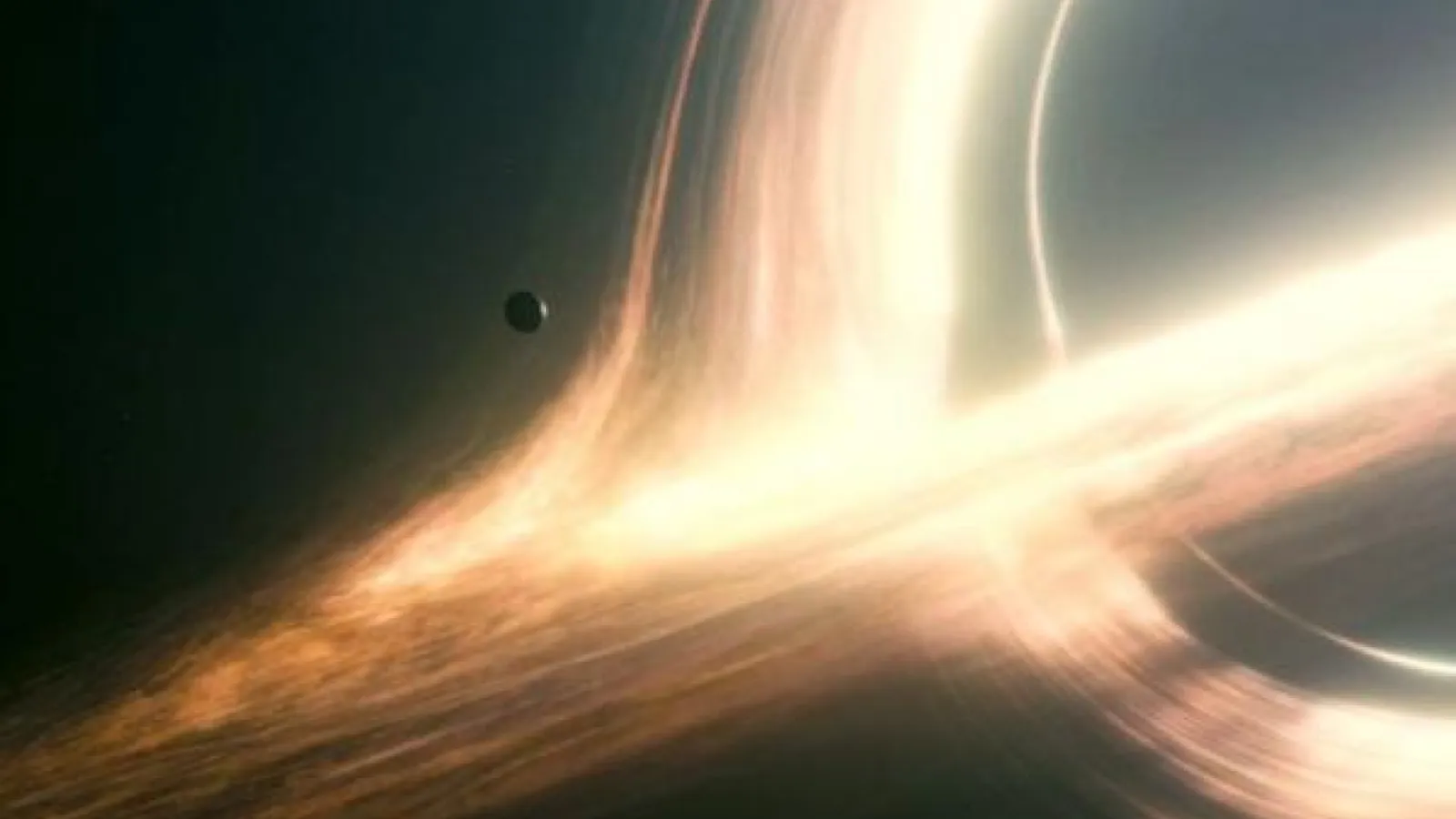 Image of Interstellar Black Hole and Planet