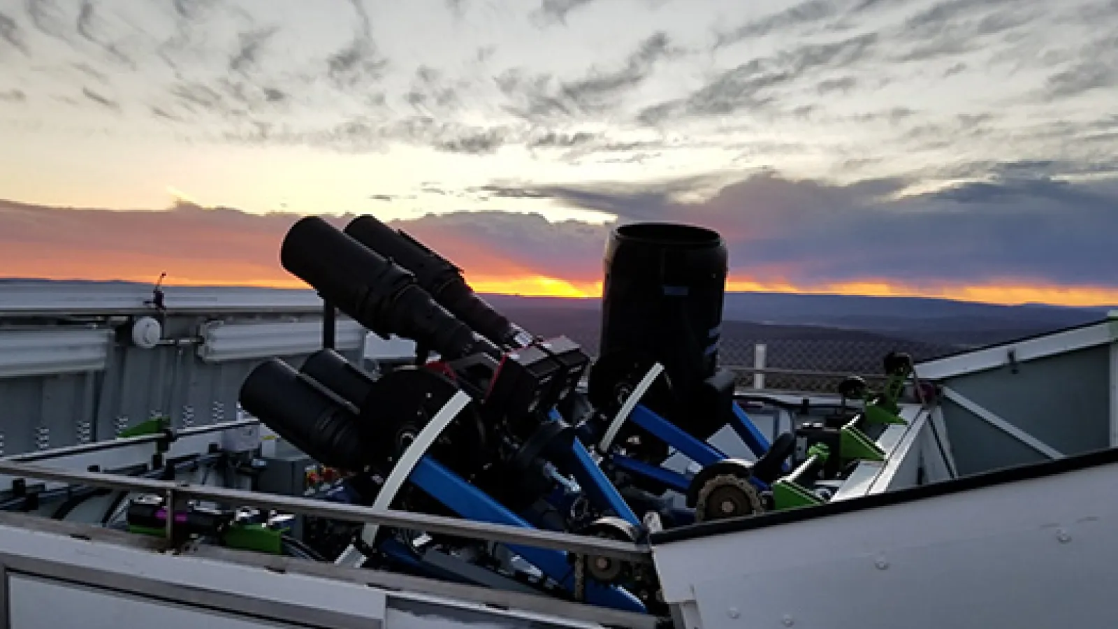 Payne-Gaposchkin telescope at the Las Cumbres Observatory site in South Africa