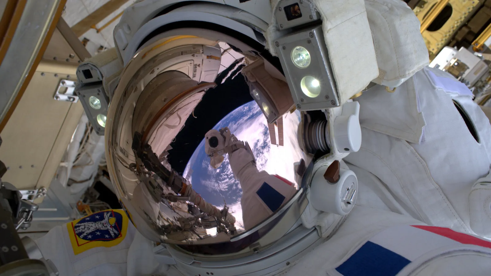 ESA Astronaut in Space