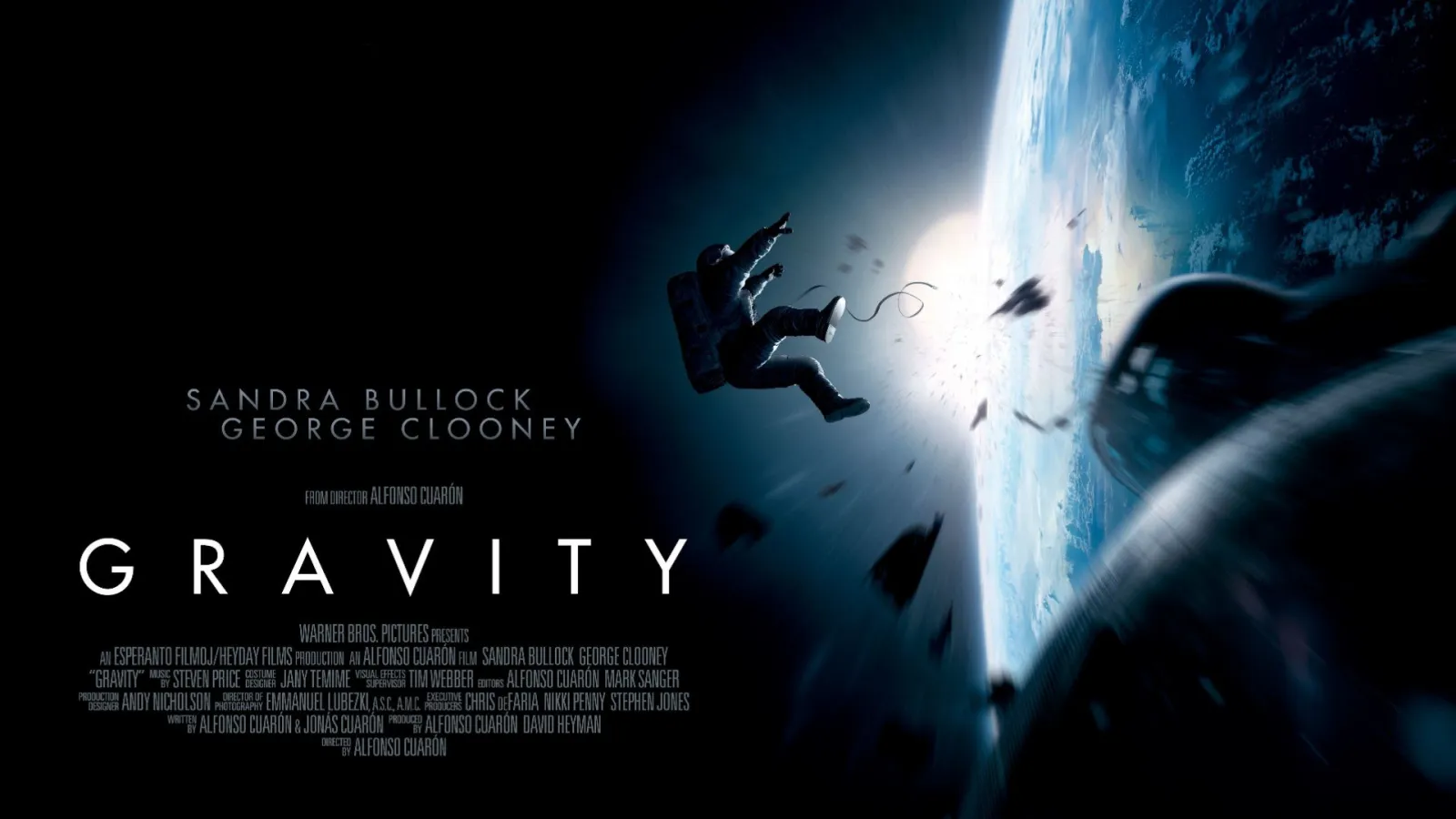 Promotional poster for Gravity (2013)