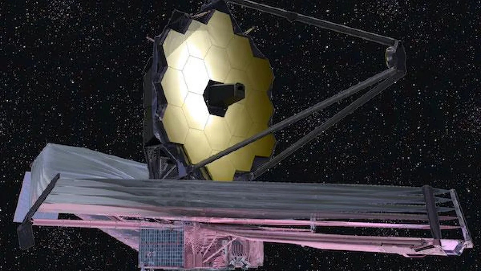 The James Webb Space Telescope (JWST) image from NASA