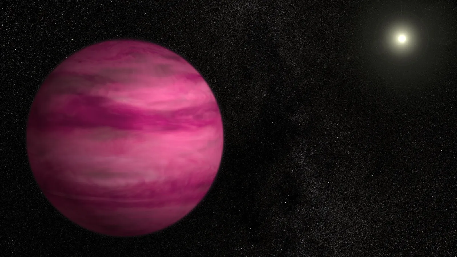 A gas giant named GJ504b, found 57 lightyears away from Earth.