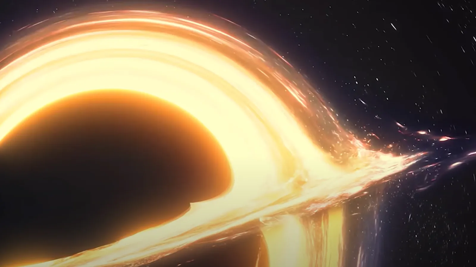 A black holes as depicted by PBS