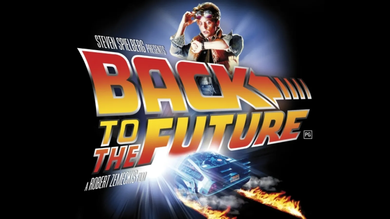 Poster for Back to the Future.