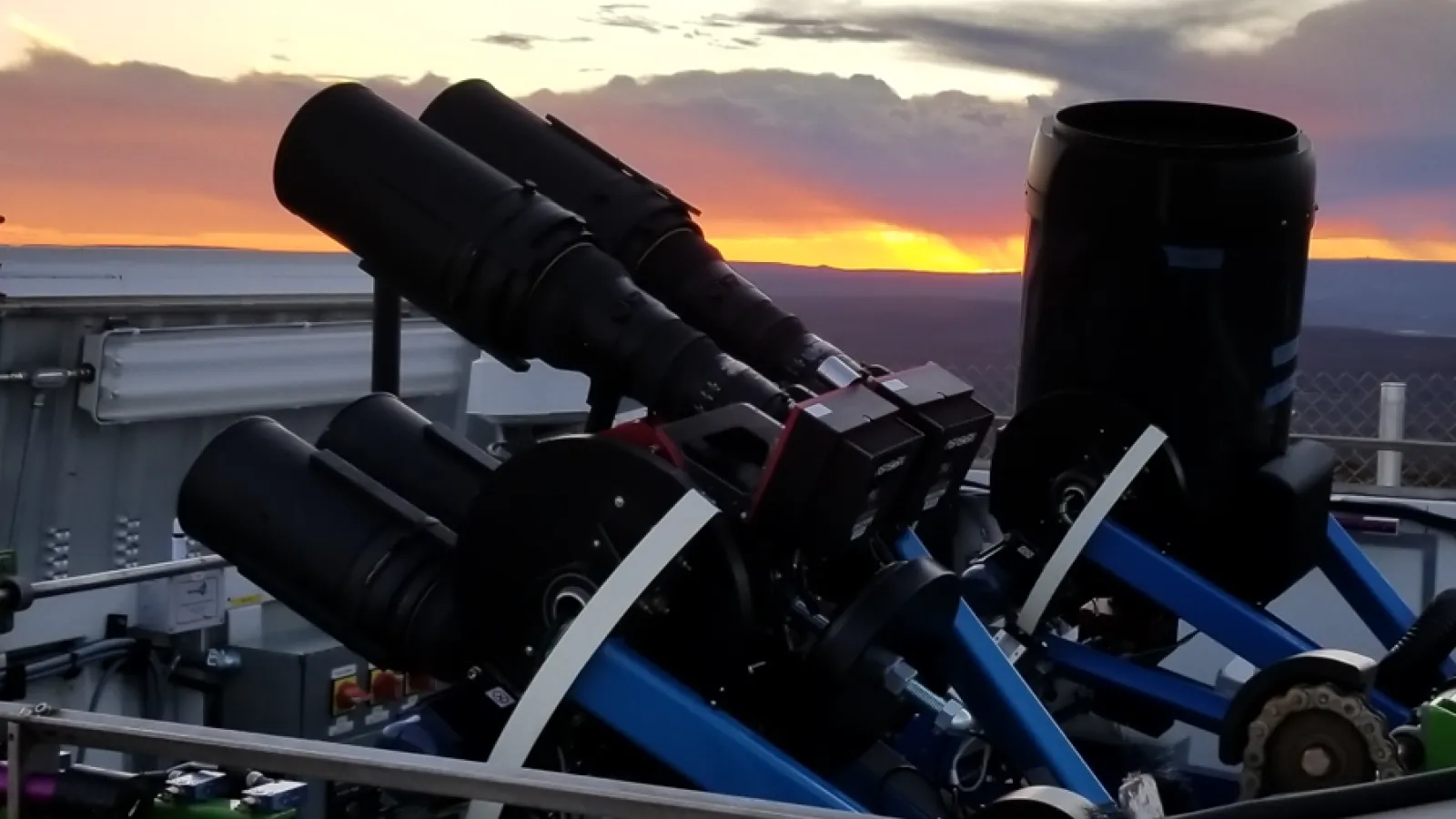The ASAS-SN telescope helping astronomers discover new stars.