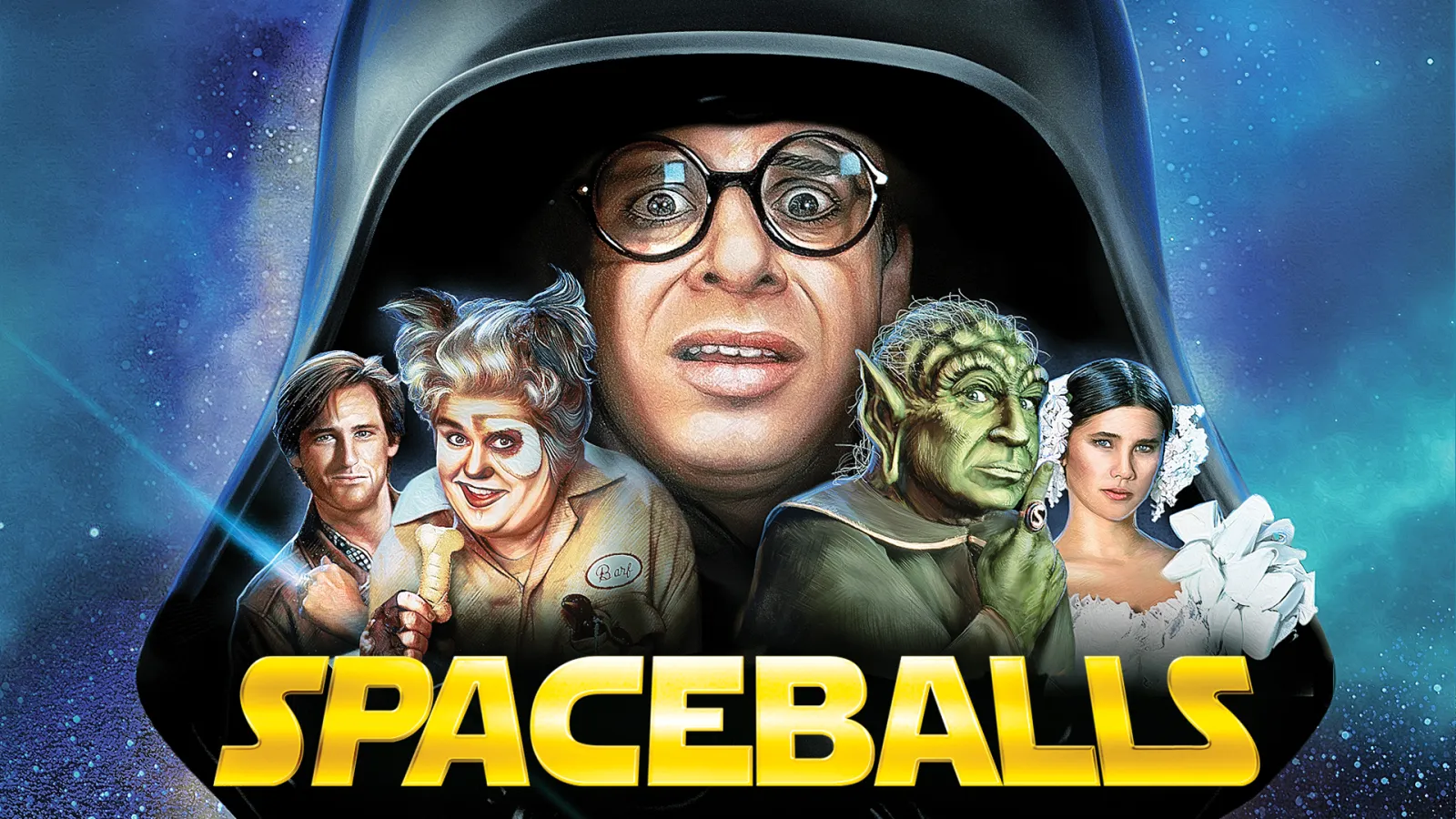 Spaceballs movie poster.