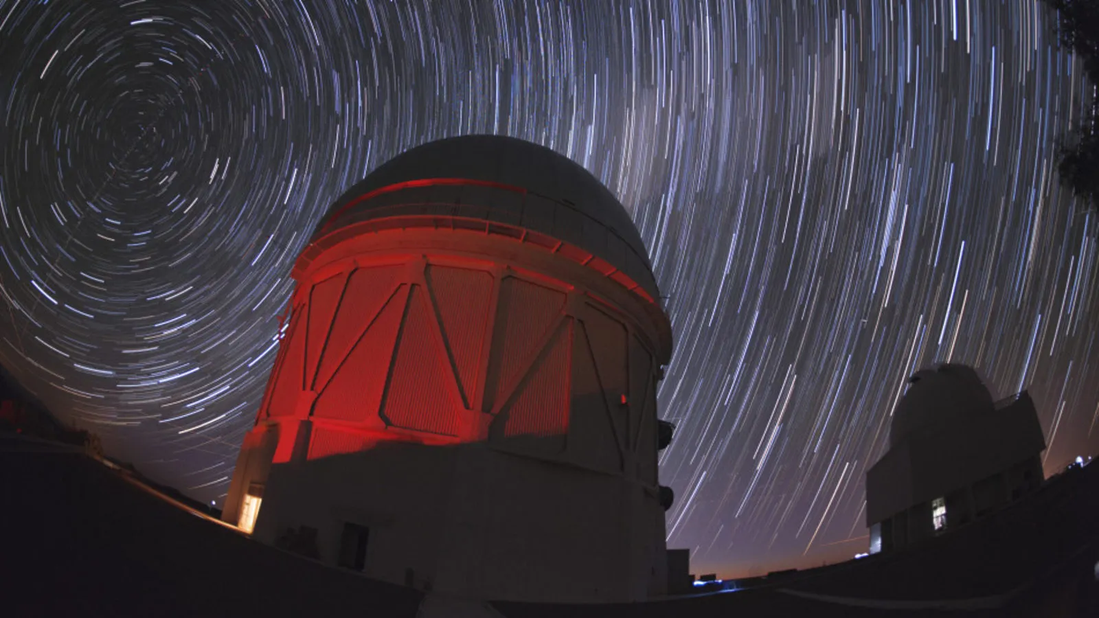 Observatory and Night Sky