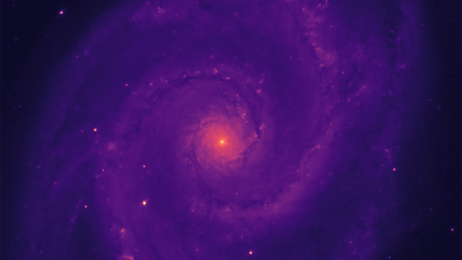 DESI first light image of Messier 51