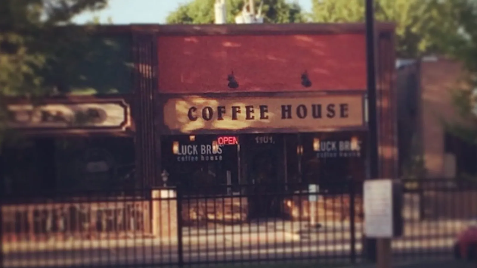 Luck Bros' Coffee Store Front