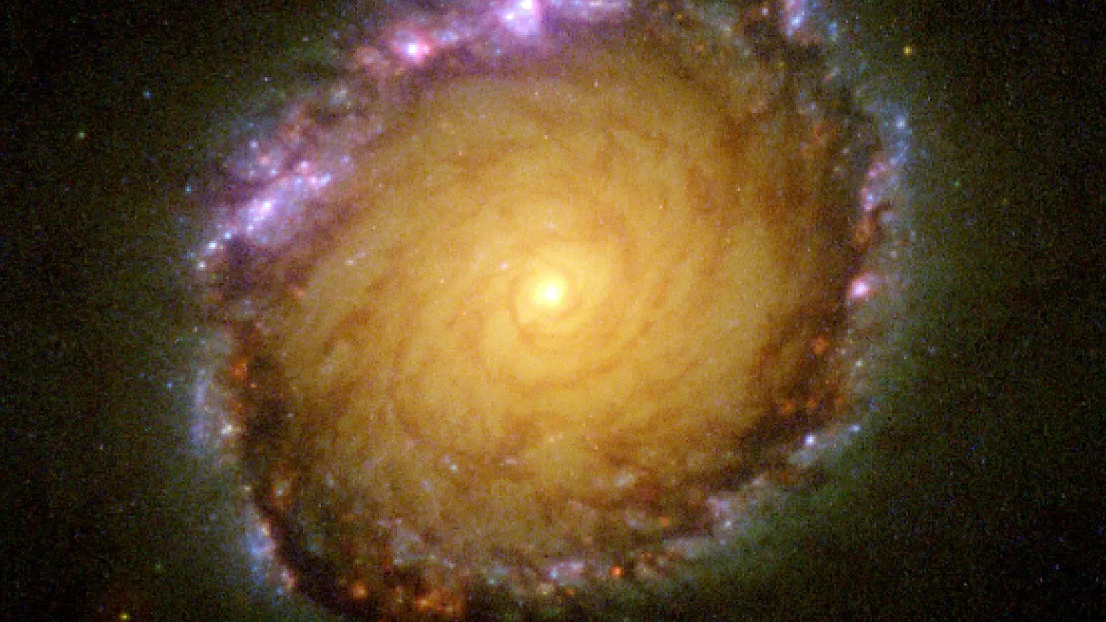 spiral galaxy NGC 1512