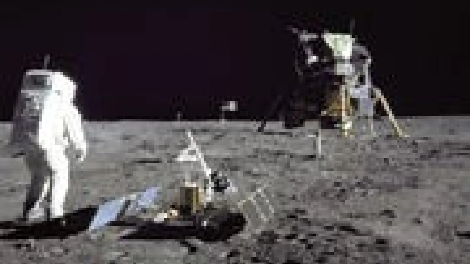 Lunar Module pilot Buzz Aldrin was photographed during the Apollo 11 extravehicular activity on the moon by mission commander Neil Armstrong. (Photo: NASA)