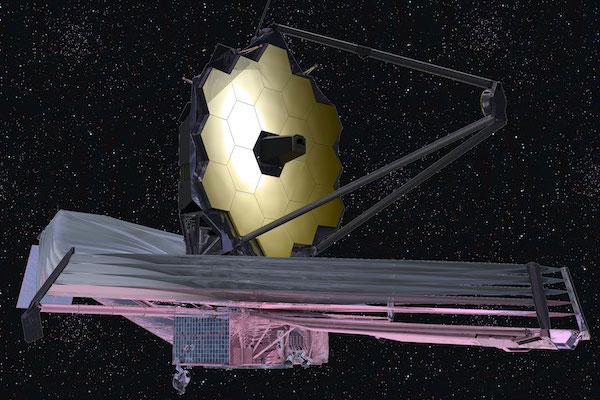 The James Webb Space Telescope (JWST) image from NASA