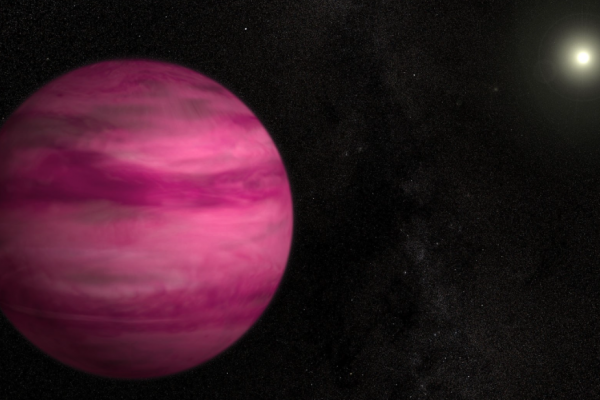 This exoplanet, a gas giant called GJ 504b, is about 57 light-years away from Earth. Exoplanets like this may help researchers find and measure dark matter.