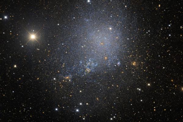 The irregular dwarf galaxy IC1613, which was discovered through the Dark Energy Surey.