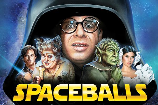 Spaceballs movie poster.