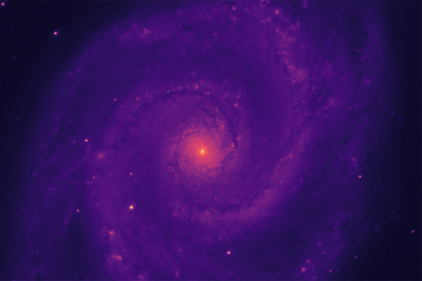 DESI first light image of Messier 51